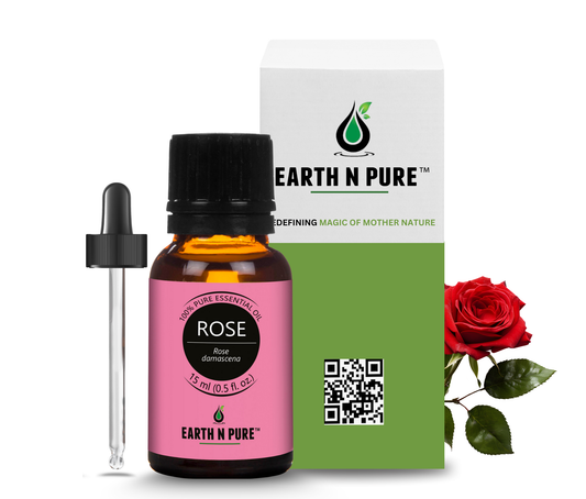 pure rose essential oil for skincare and aromatherapy