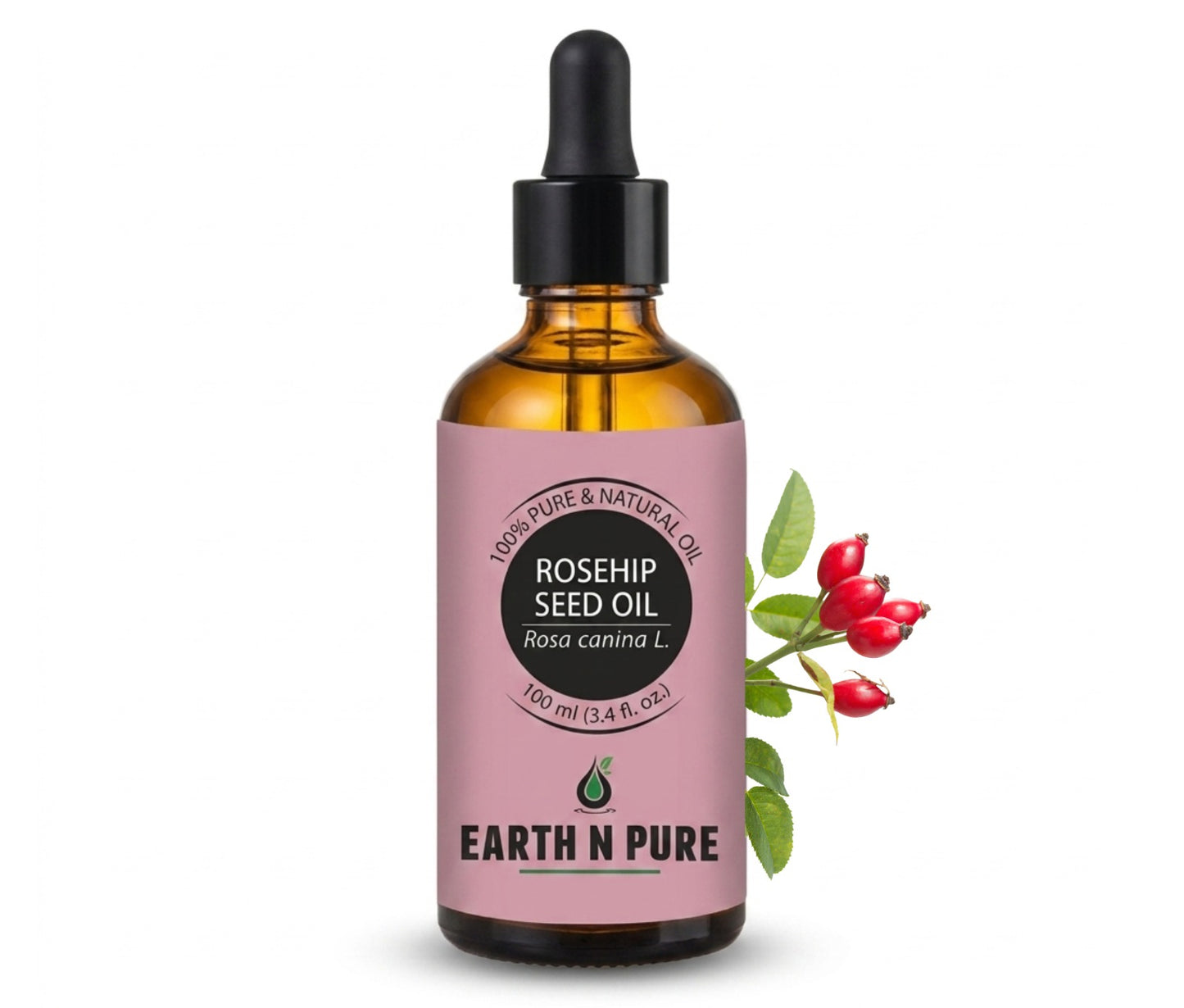 Earth N Pure Rosehip Oil for Face | Pure & Natural Skincare Oil