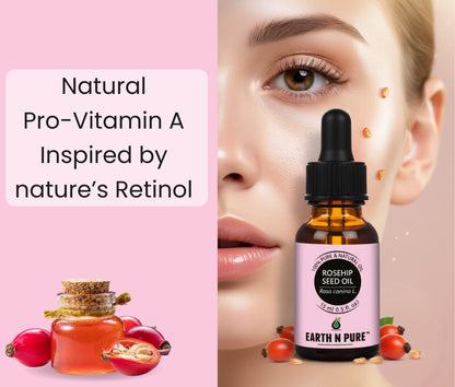 Earth N Pure Rosehip Oil for Face | Pure & Natural Skincare Oil
