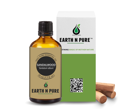 natural sandalwood oil for skin and relaxation