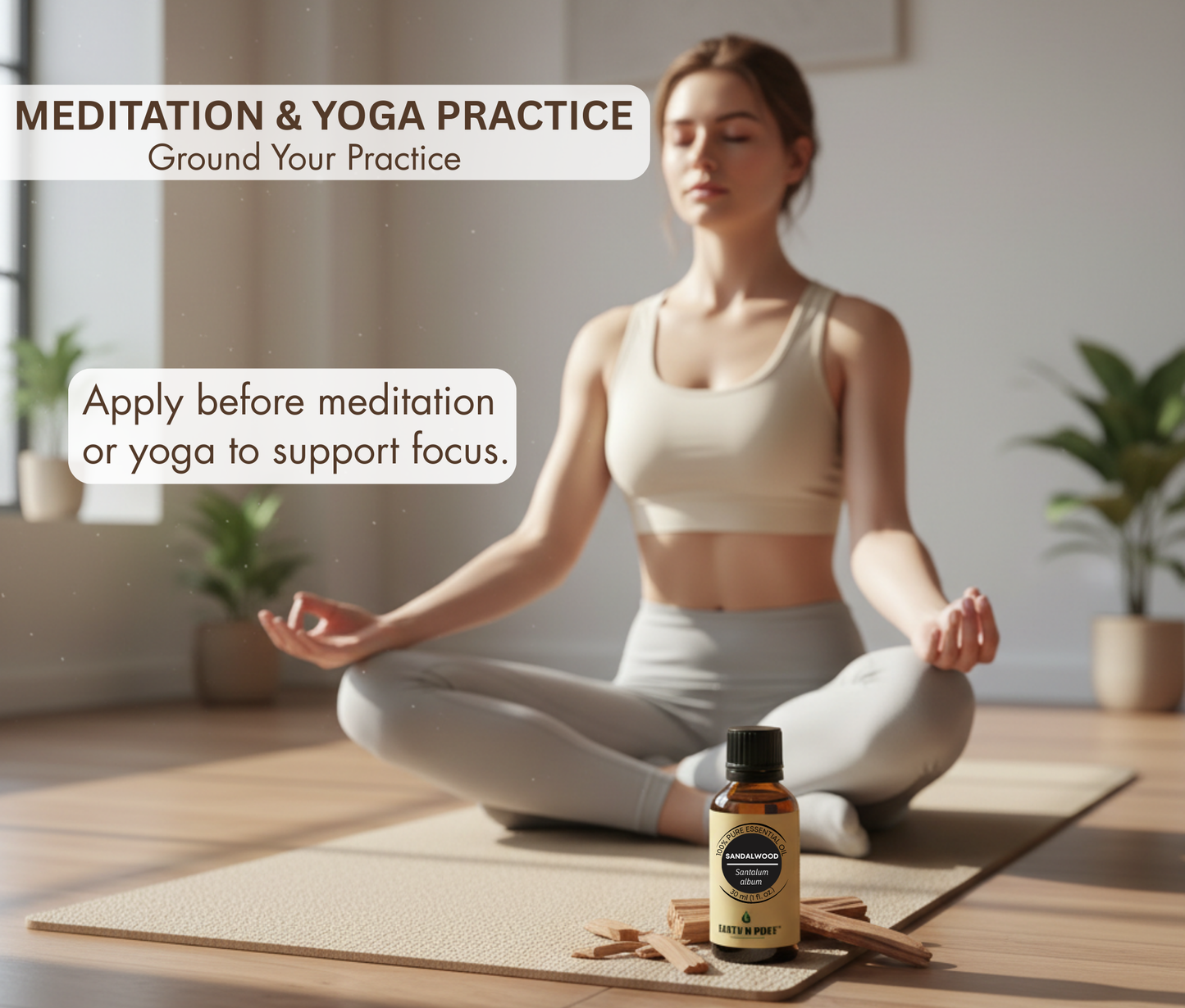 sandalwood oil use for aromatherapy and wellness