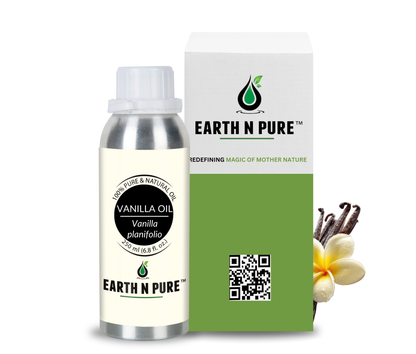 vanilla oil for skincare blends and soothing natural aroma