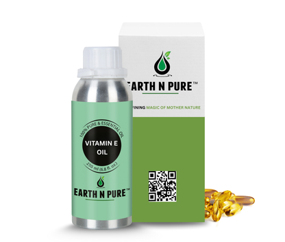 vitamin e natural ingredients highlighting pure skincare oil