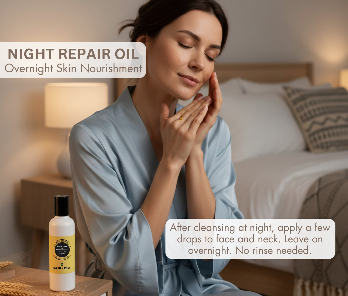 wheat germ for skin and body care