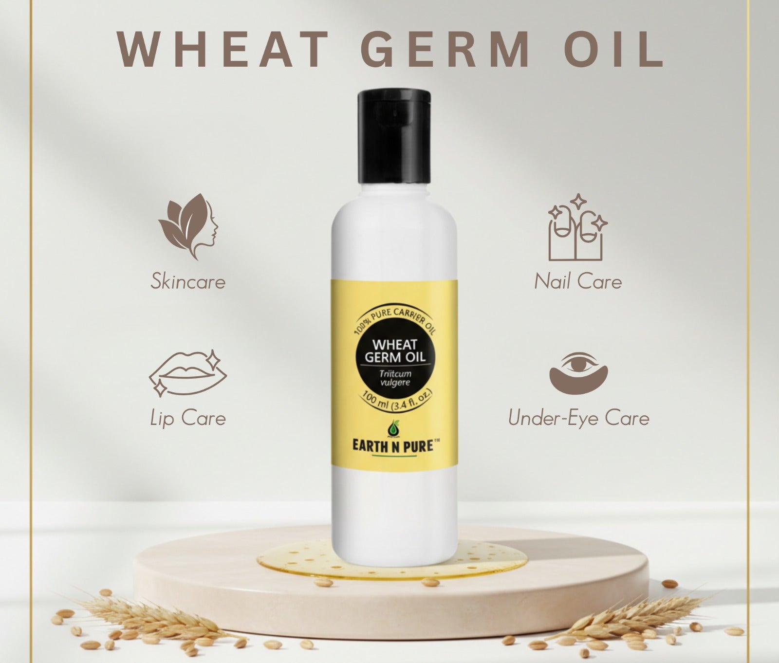 wheat germ oil for natural beauty care