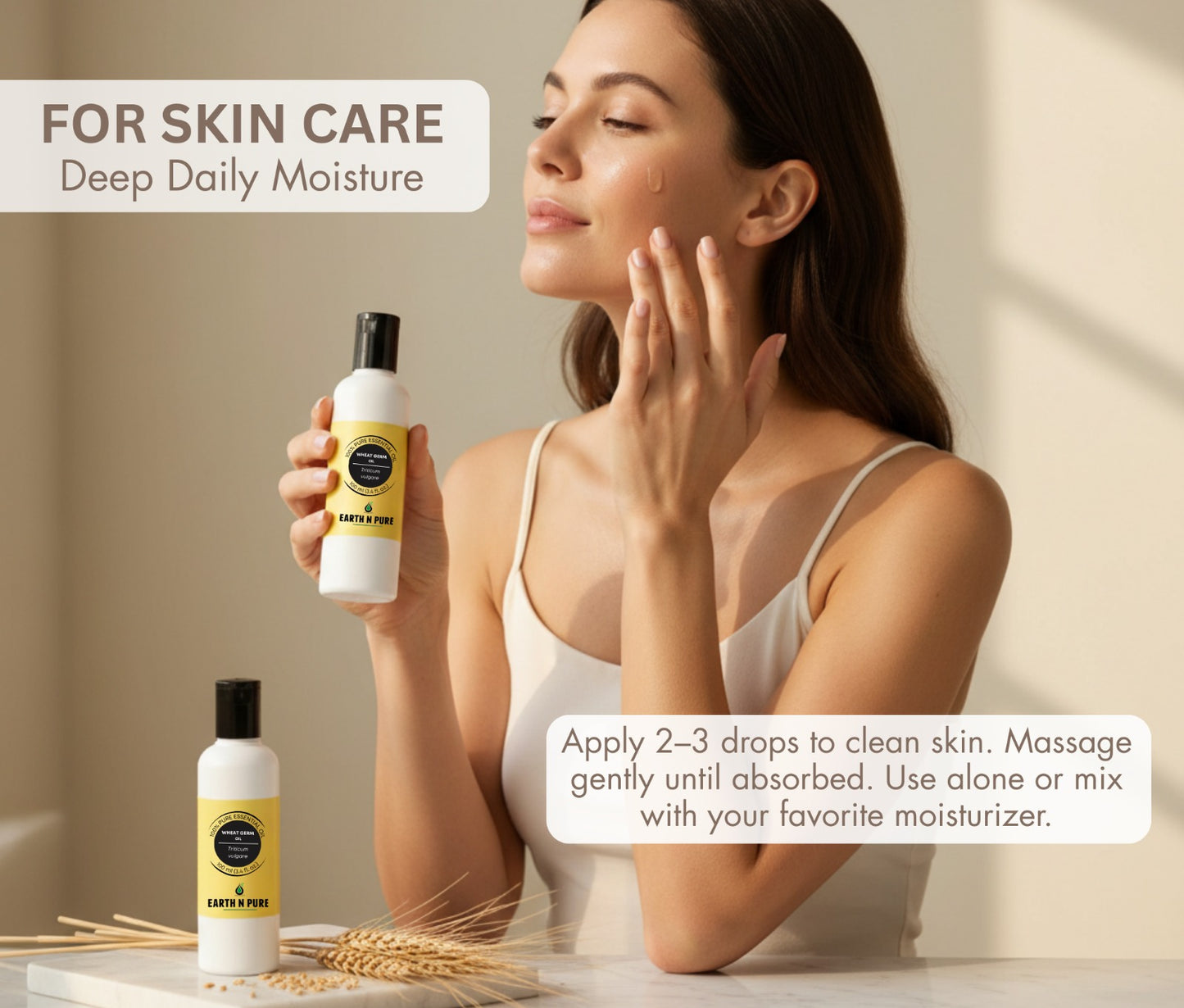 wheat germ oil for skincare routines