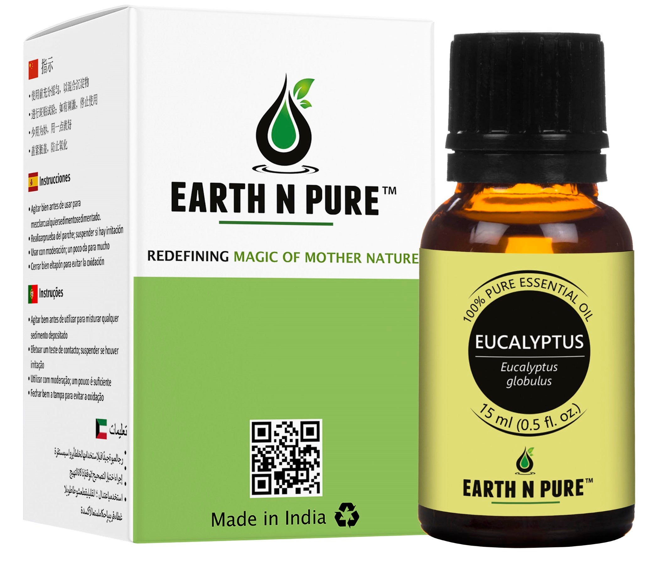 Eucalyptus (Nilgiri) Oil – Earth N Pure