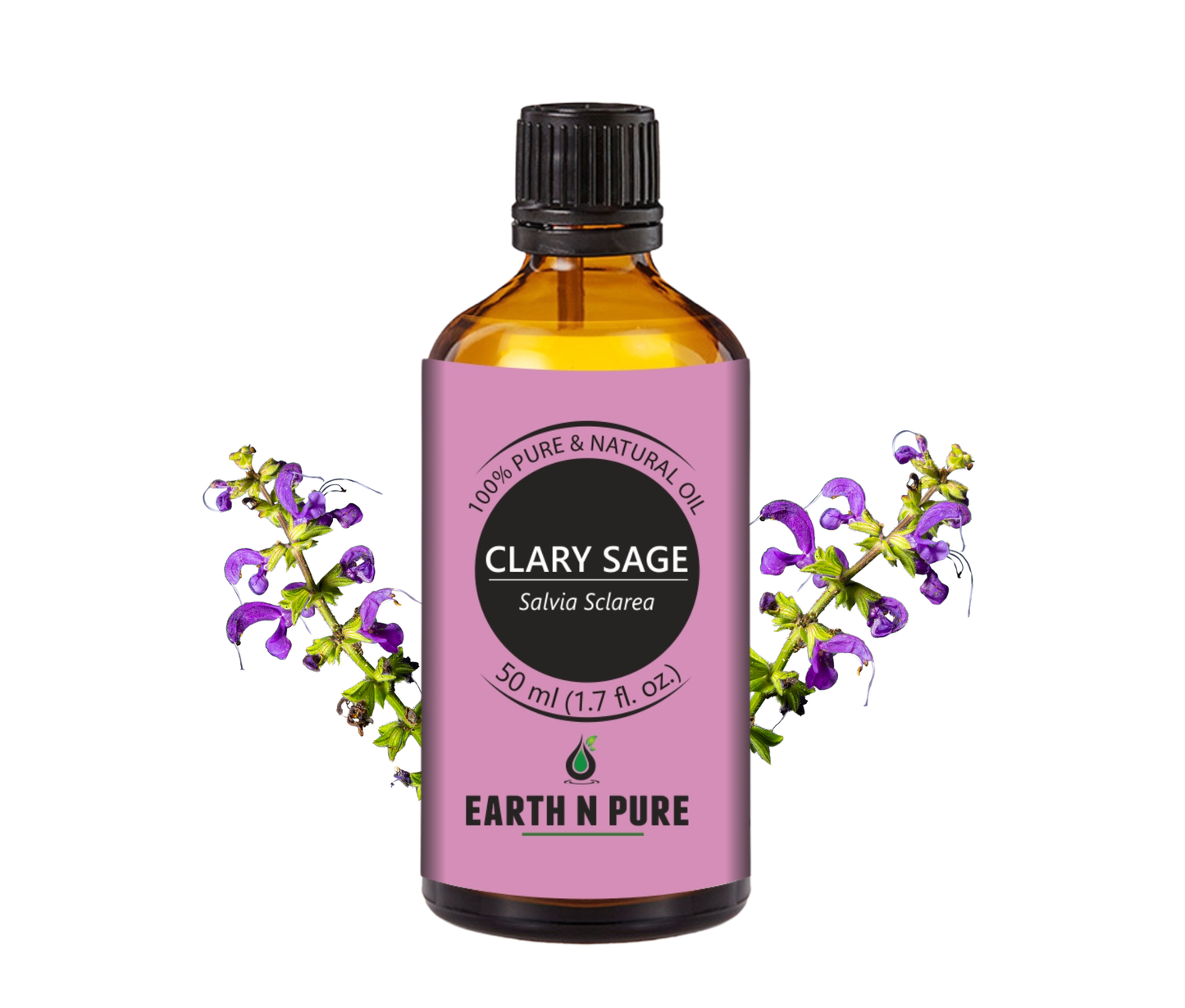 Earth n Pure Clary Sage Oil for Relaxation and Calm