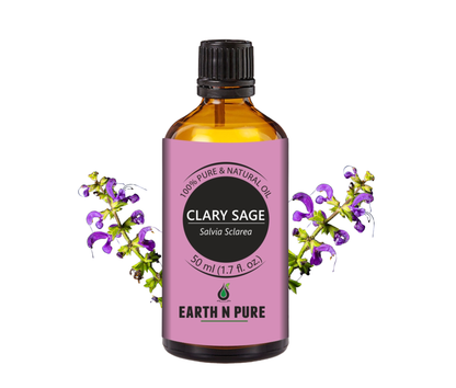 Earth n Pure Clary Sage Oil for Relaxation and Calm