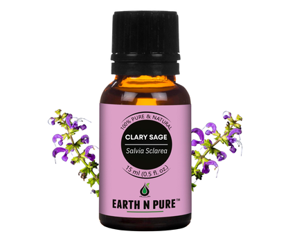 Earth n Pure Clary Sage Oil for Relaxation and Calm