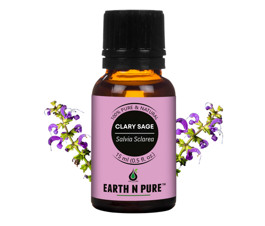 Earth n Pure Clary Sage Oil for Relaxation and Calm