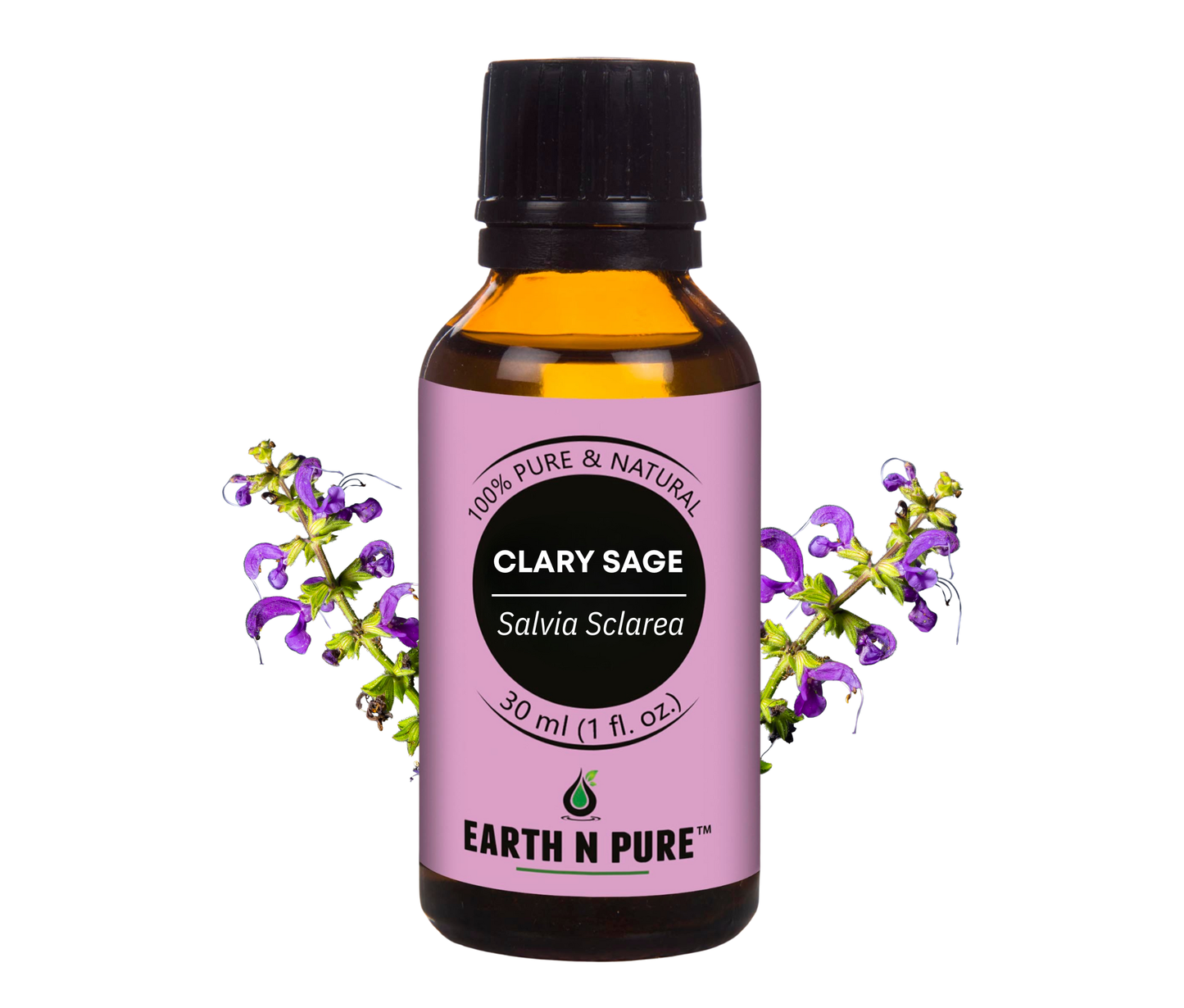 Earth n Pure Clary Sage Oil for Relaxation and Calm